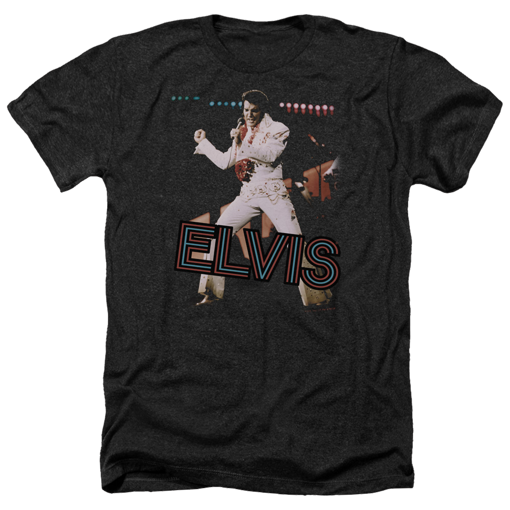 Elvis Presley Hit The Lights - Men's Heather T-Shirt Men's Heather T-Shirt Elvis Presley