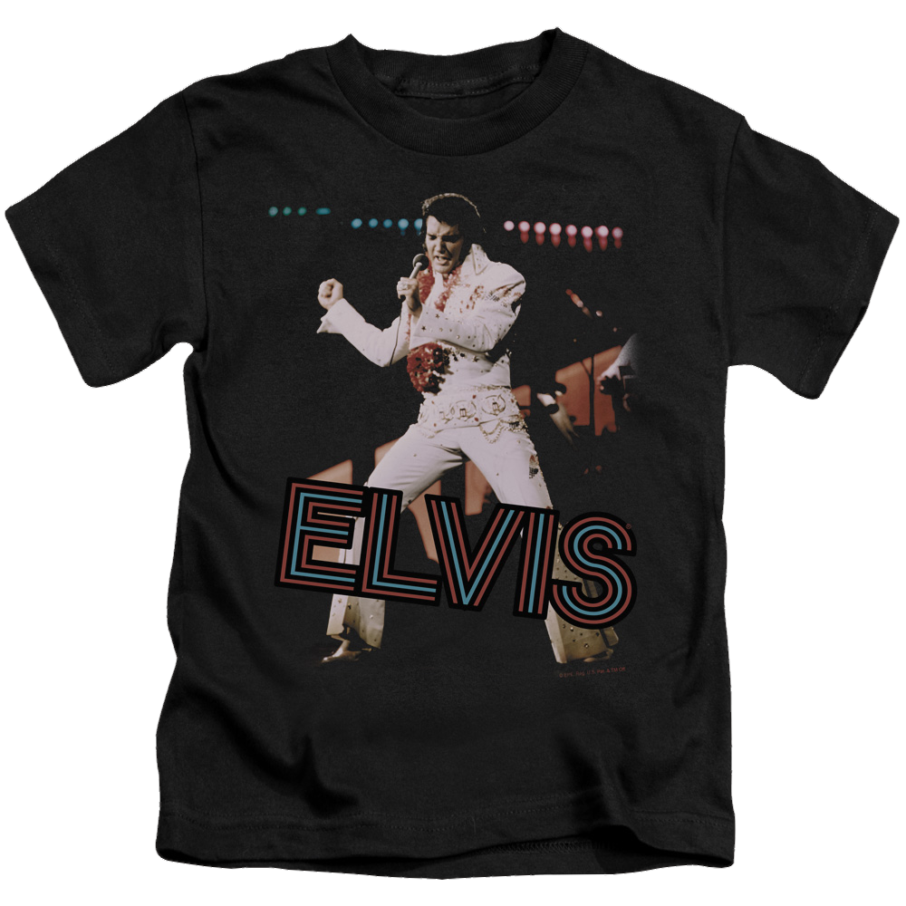 Elvis Presley Hit The Lights - Kid's T-Shirt (Ages 4-7) Kid's T-Shirt (Ages 4-7) Elvis Presley