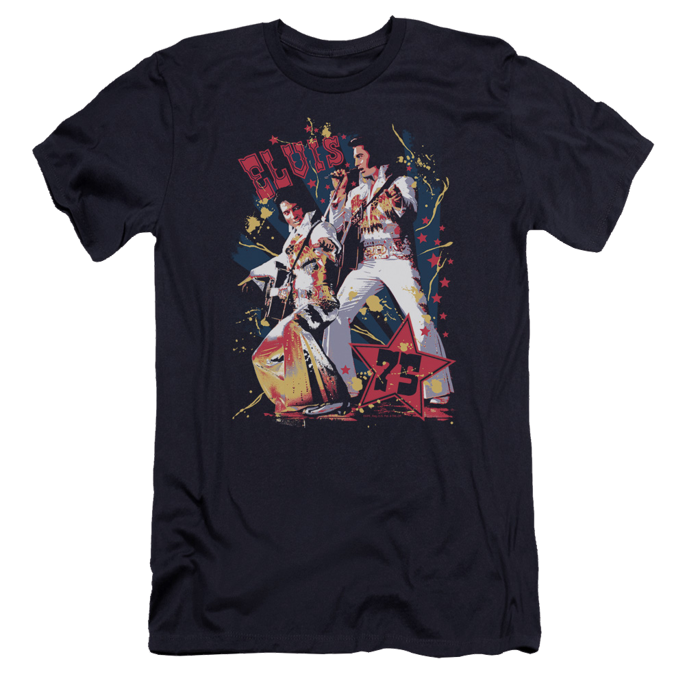 Elvis Presley Eagle Elvis - Men's Premium Slim Fit T-Shirt Men's Premium Slim Fit T-Shirt Elvis Presley