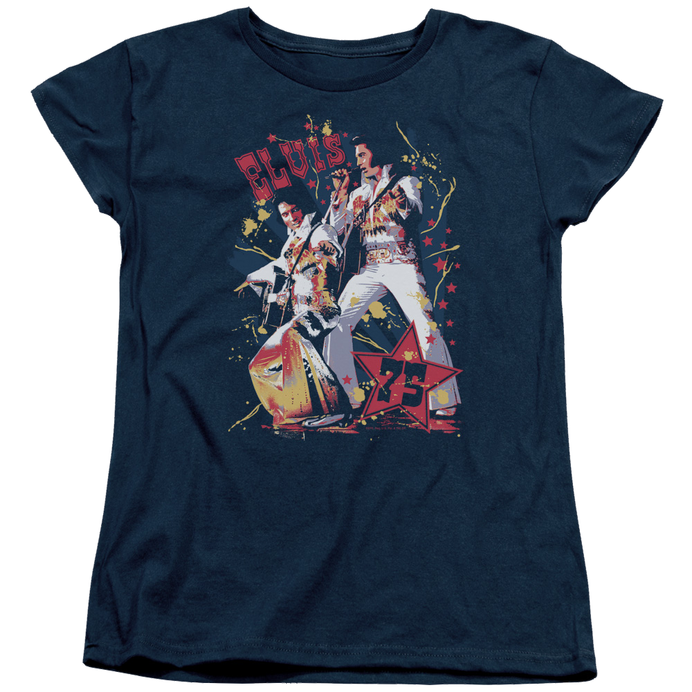 Elvis Presley Eagle Elvis - Women's T-Shirt Women's T-Shirt Elvis Presley