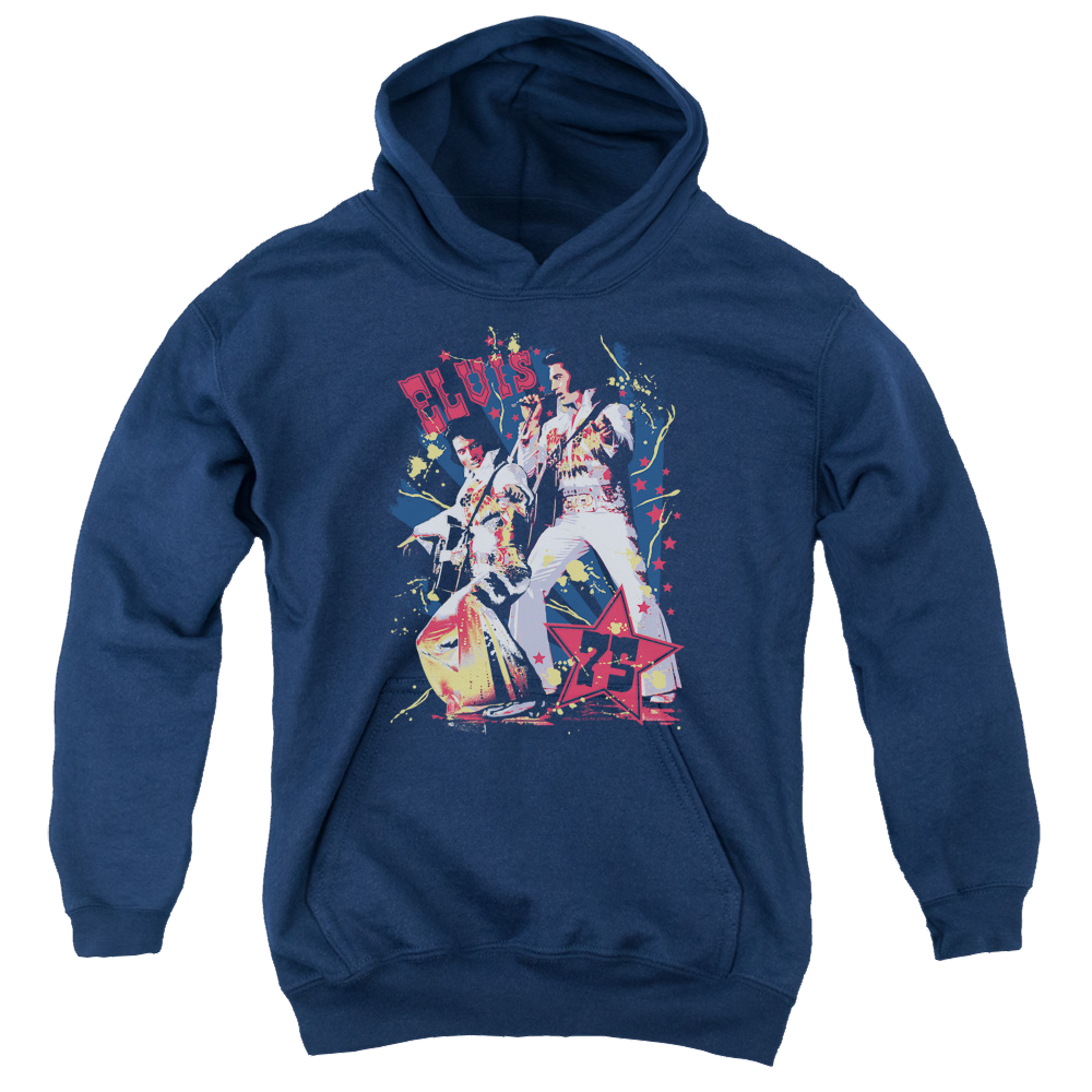 Elvis Presley Eagle Elvis - Youth Hoodie (Ages 8-12) Youth Hoodie (Ages 8-12) Elvis Presley