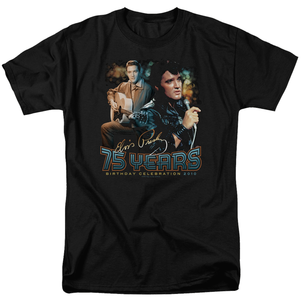 Elvis Presley 75 Years - Men's Regular Fit T-Shirt Men's Regular Fit T-Shirt Elvis Presley