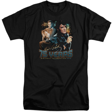 Elvis Presley 75 Years - Men's Tall Fit T-Shirt Men's Tall Fit T-Shirt Elvis Presley