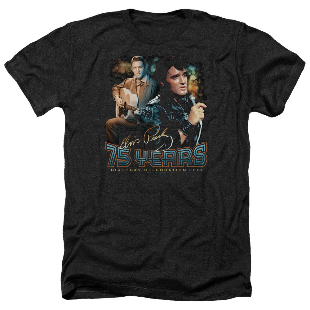 Elvis Presley 75 Years - Men's Heather T-Shirt Men's Heather T-Shirt Elvis Presley