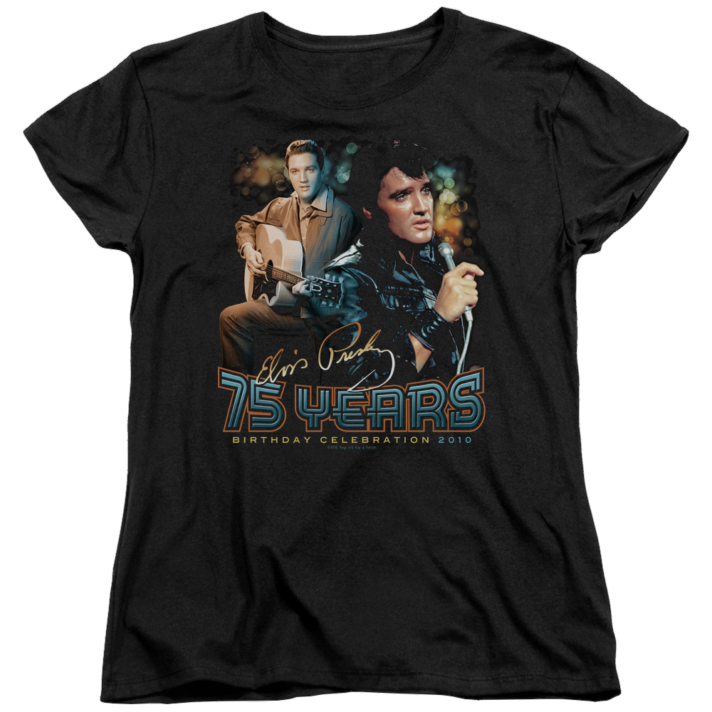 Elvis Presley 75 Years - Women's T-Shirt Women's T-Shirt Elvis Presley