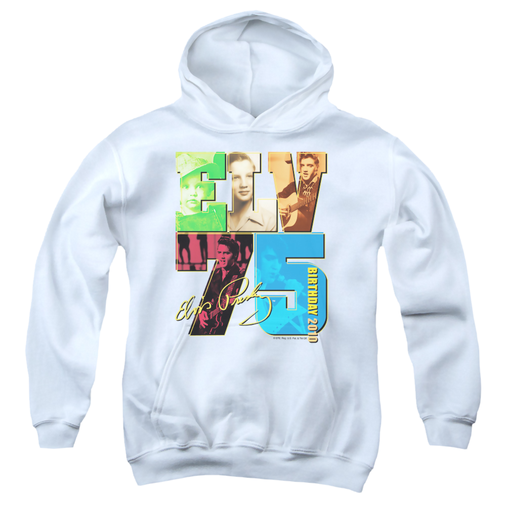 Elvis Presley Birthday 2010 - Youth Hoodie (Ages 8-12) Youth Hoodie (Ages 8-12) Elvis Presley