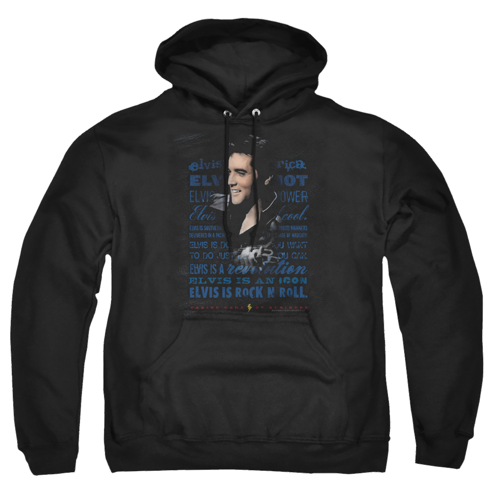 Elvis Presley Icon - Pullover Hoodie Pullover Hoodie Elvis Presley