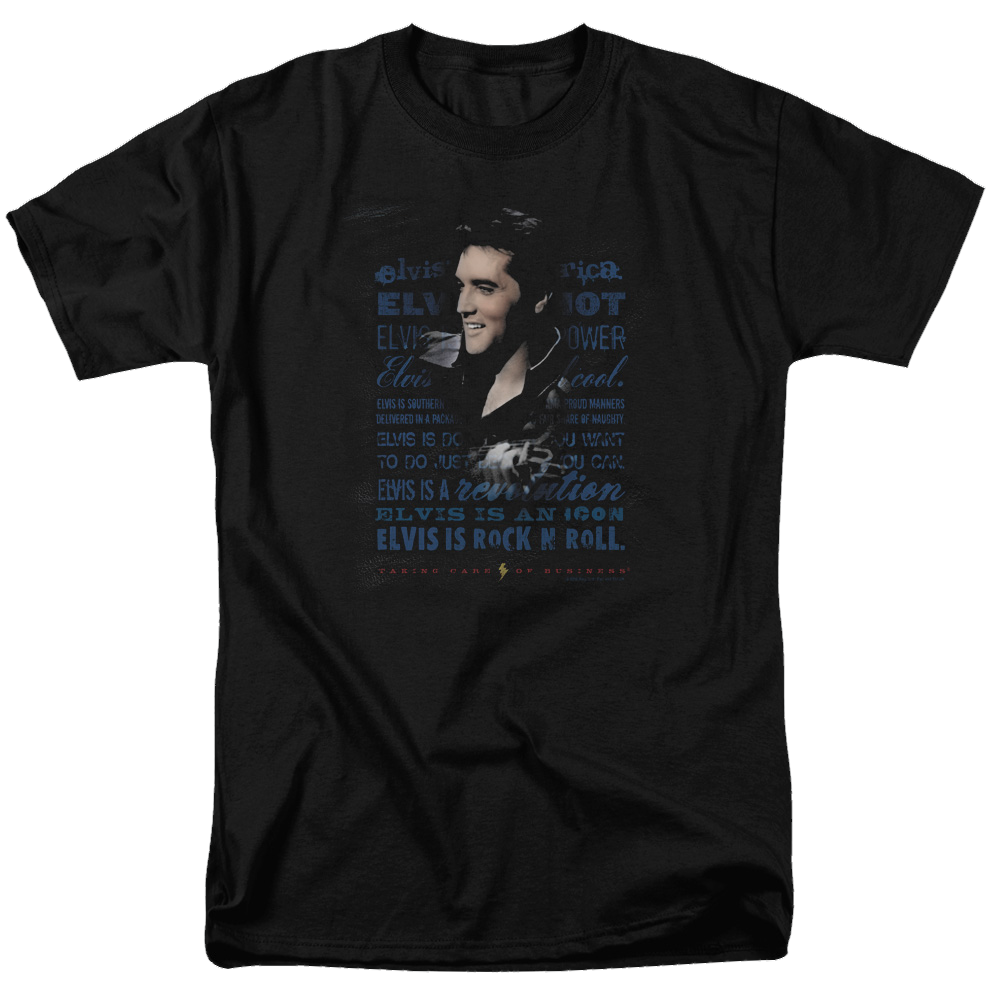 Elvis Presley Icon - Men's Regular Fit T-Shirt Men's Regular Fit T-Shirt Elvis Presley