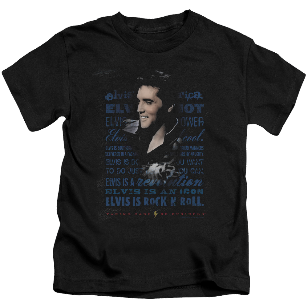 Elvis Presley Icon - Kid's T-Shirt (Ages 4-7) Kid's T-Shirt (Ages 4-7) Elvis Presley