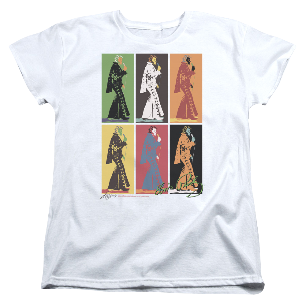 Elvis Presley Retro Boxes - Women's T-Shirt Women's T-Shirt Elvis Presley