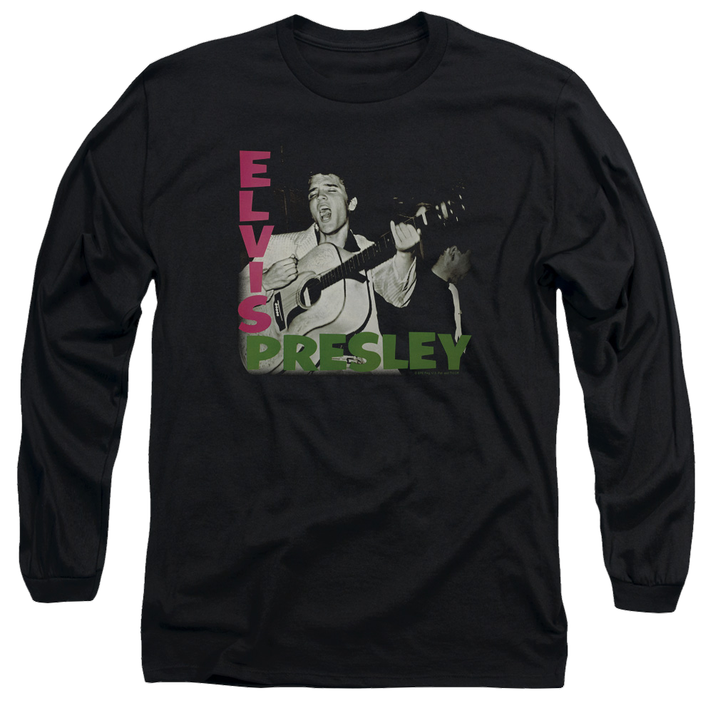 Elvis Presley Elvis Presley Album - Men's Long Sleeve T-Shirt Men's Long Sleeve T-Shirt Elvis Presley