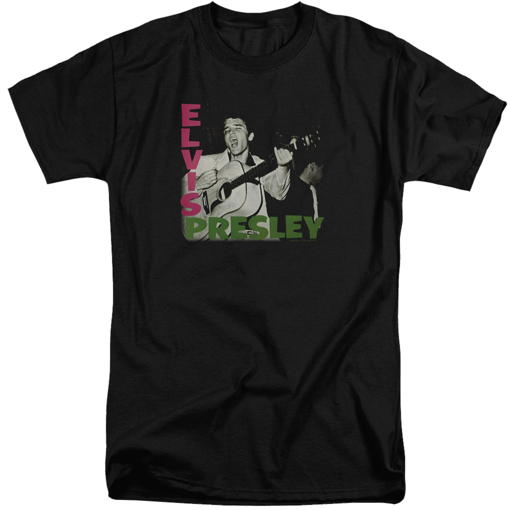 Elvis Presley Elvis Presley Album - Men's Tall Fit T-Shirt Men's Tall Fit T-Shirt Elvis Presley