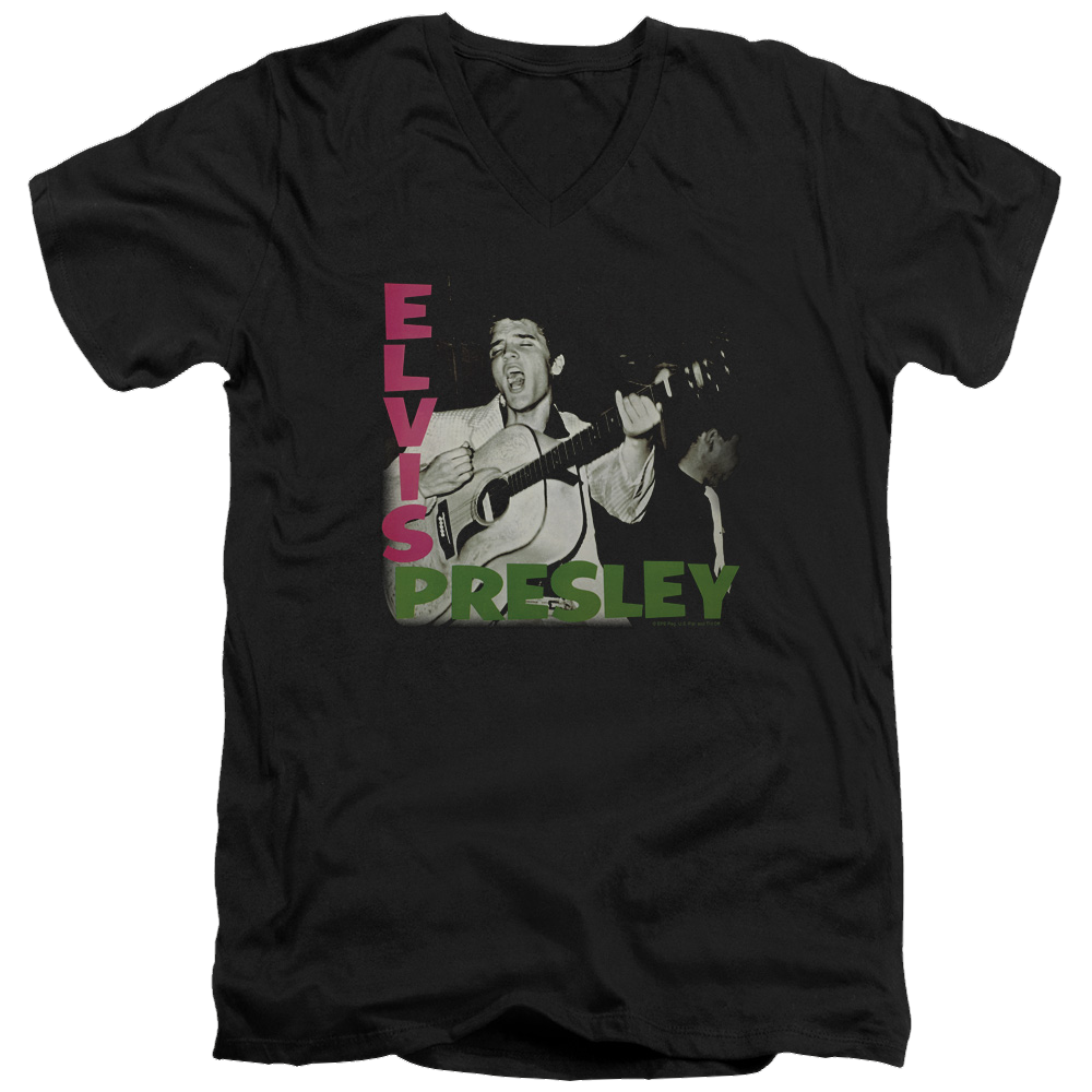 Elvis Presley Elvis Presley Album - Men's V-Neck T-Shirt Men's V-Neck T-Shirt Elvis Presley