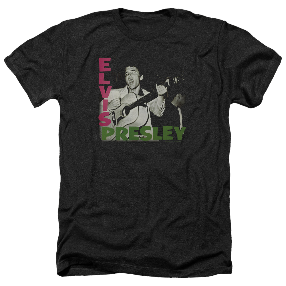 Elvis Presley Elvis Presley Album - Men's Heather T-Shirt Men's Heather T-Shirt Elvis Presley
