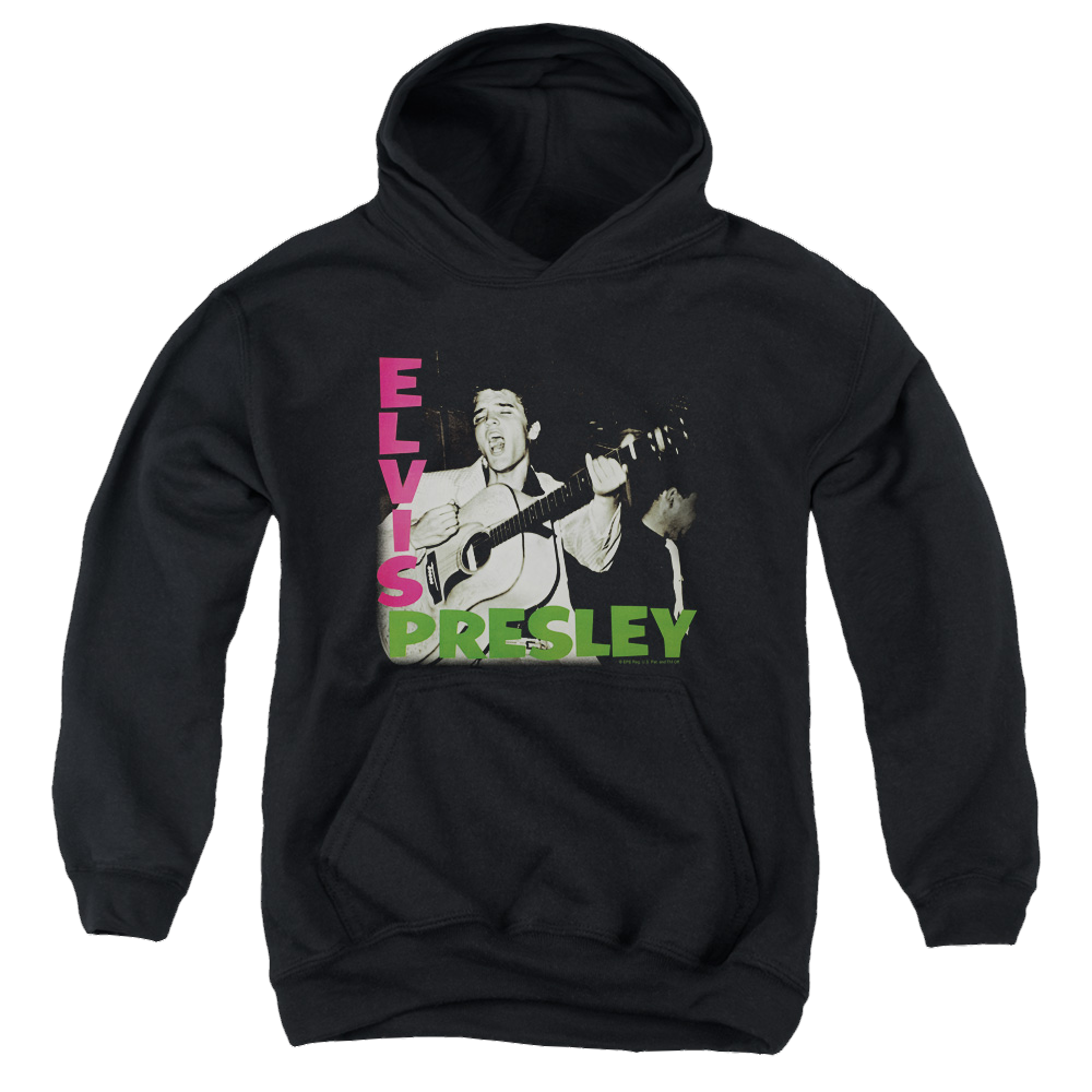 Elvis Presley Elvis Presley Album - Youth Hoodie (Ages 8-12) Youth Hoodie (Ages 8-12) Elvis Presley