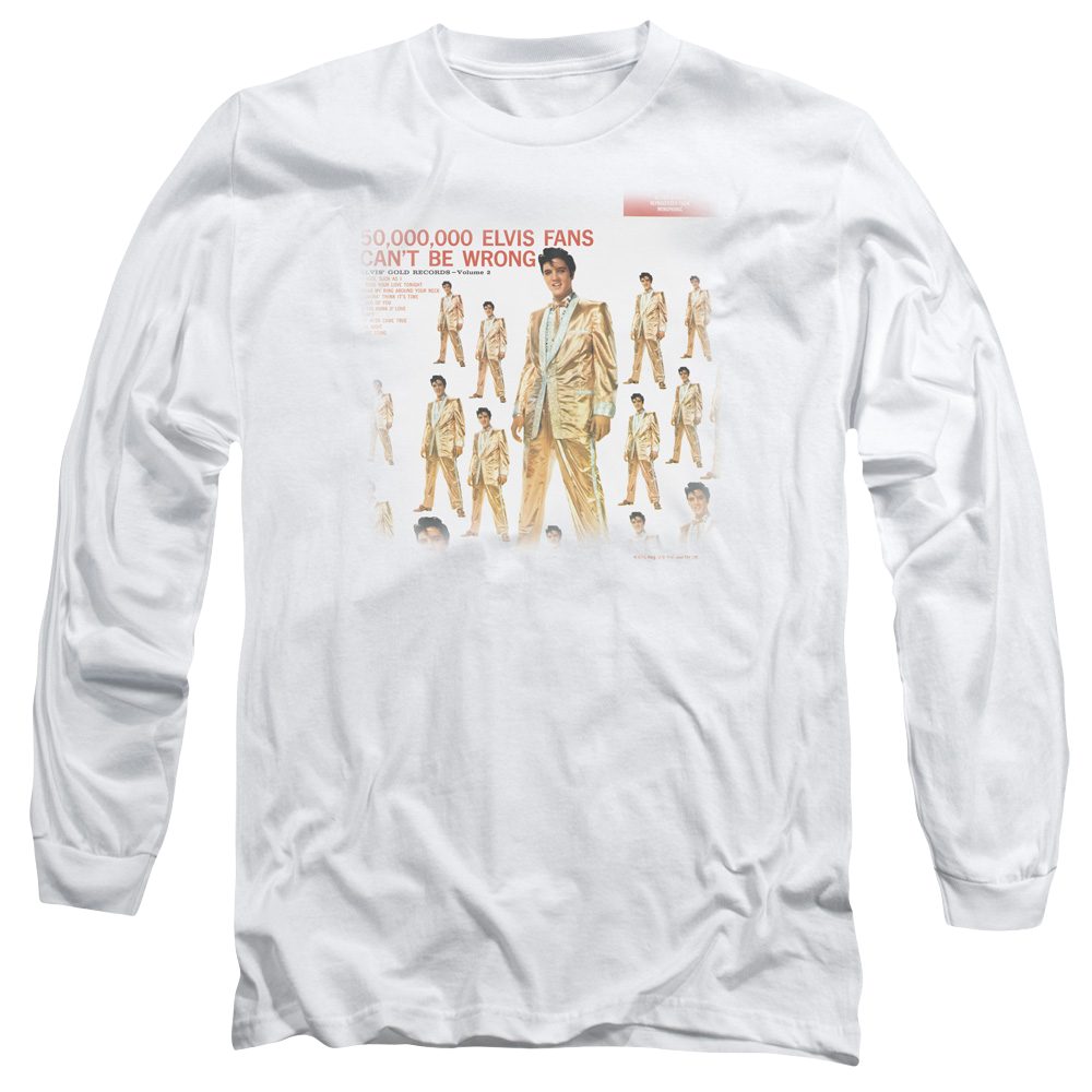 Elvis Presley 50 Million Fans - Men's Long Sleeve T-Shirt Men's Long Sleeve T-Shirt Elvis Presley