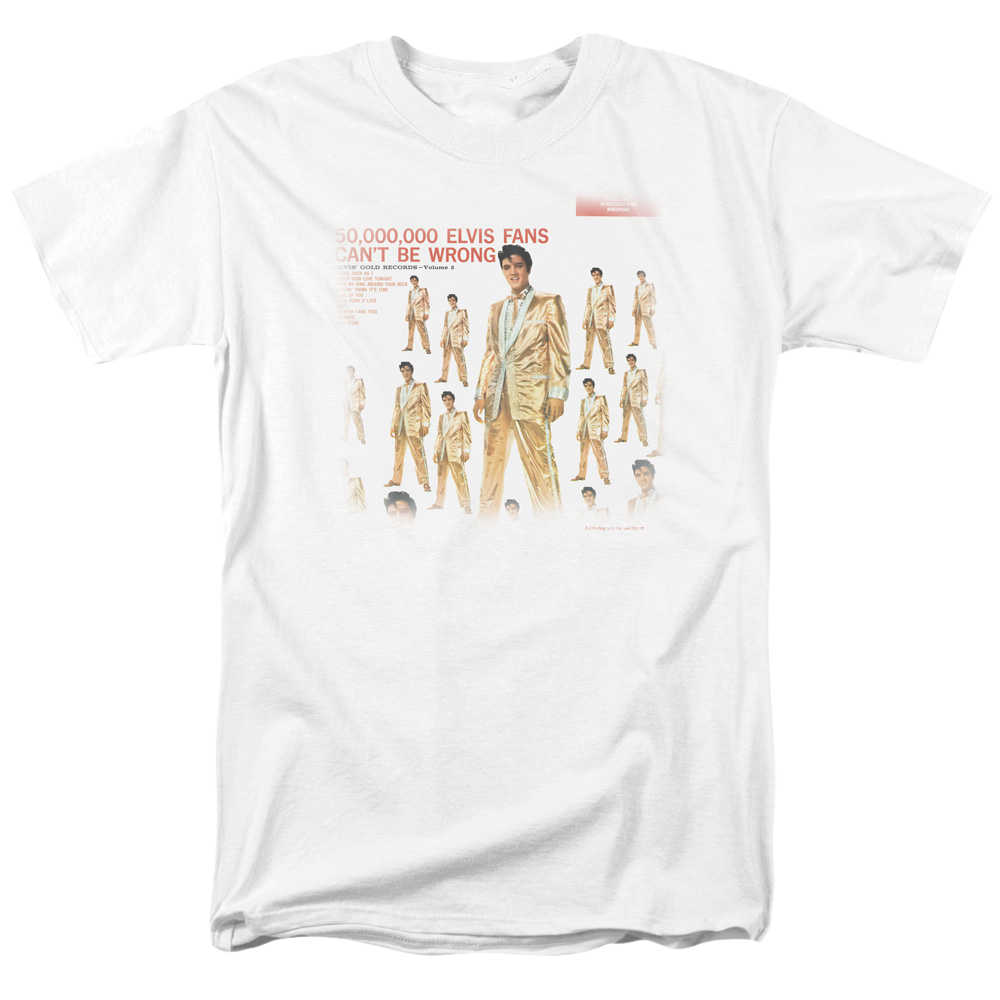 Elvis Presley 50 Million Fans - Men's Regular Fit T-Shirt Men's Regular Fit T-Shirt Elvis Presley