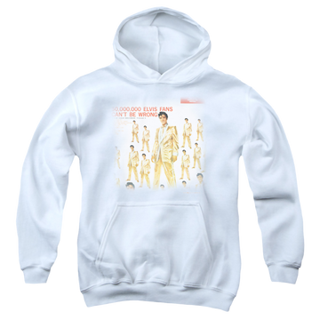 Elvis Presley 50 Million Fans - Youth Hoodie (Ages 8-12) Youth Hoodie (Ages 8-12) Elvis Presley