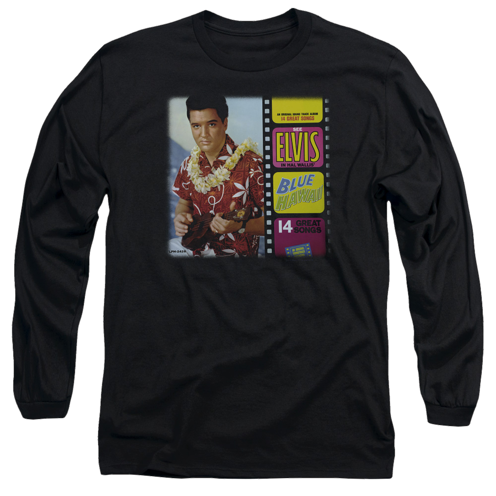 Elvis Presley Blue Hawaii Album - Men's Long Sleeve T-Shirt Men's Long Sleeve T-Shirt Elvis Presley