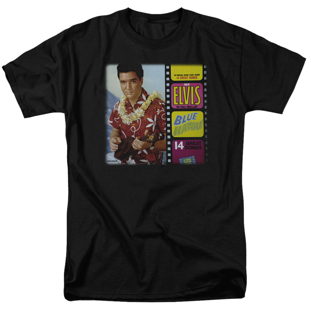 Elvis Presley Blue Hawaii Album - Men's Regular Fit T-Shirt Men's Regular Fit T-Shirt Elvis Presley