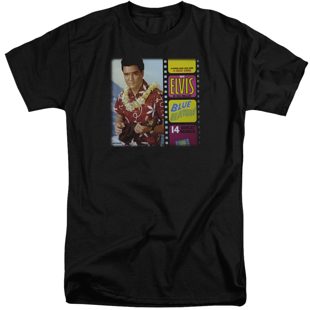 Elvis Presley Blue Hawaii Album - Men's Tall Fit T-Shirt Men's Tall Fit T-Shirt Elvis Presley