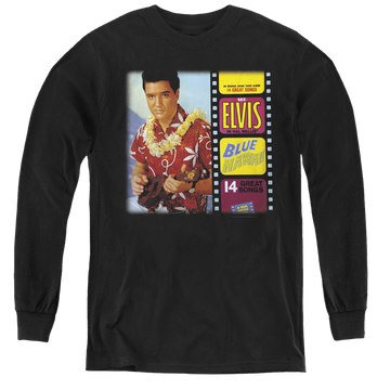 Elvis Presley Blue Hawaii Album - Youth Long Sleeve T-Shirt Youth Long Sleeve T-Shirt Elvis Presley