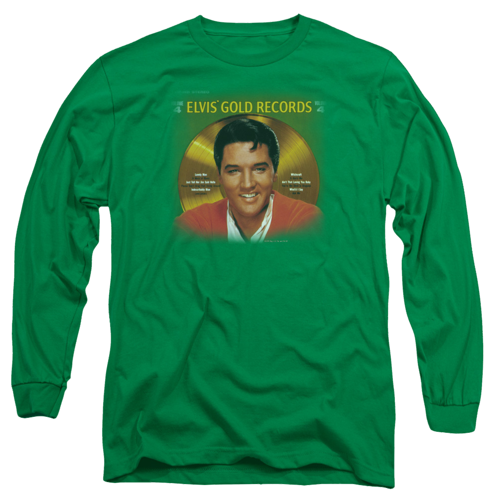 Elvis Presley Gold Records - Men's Long Sleeve T-Shirt Men's Long Sleeve T-Shirt Elvis Presley