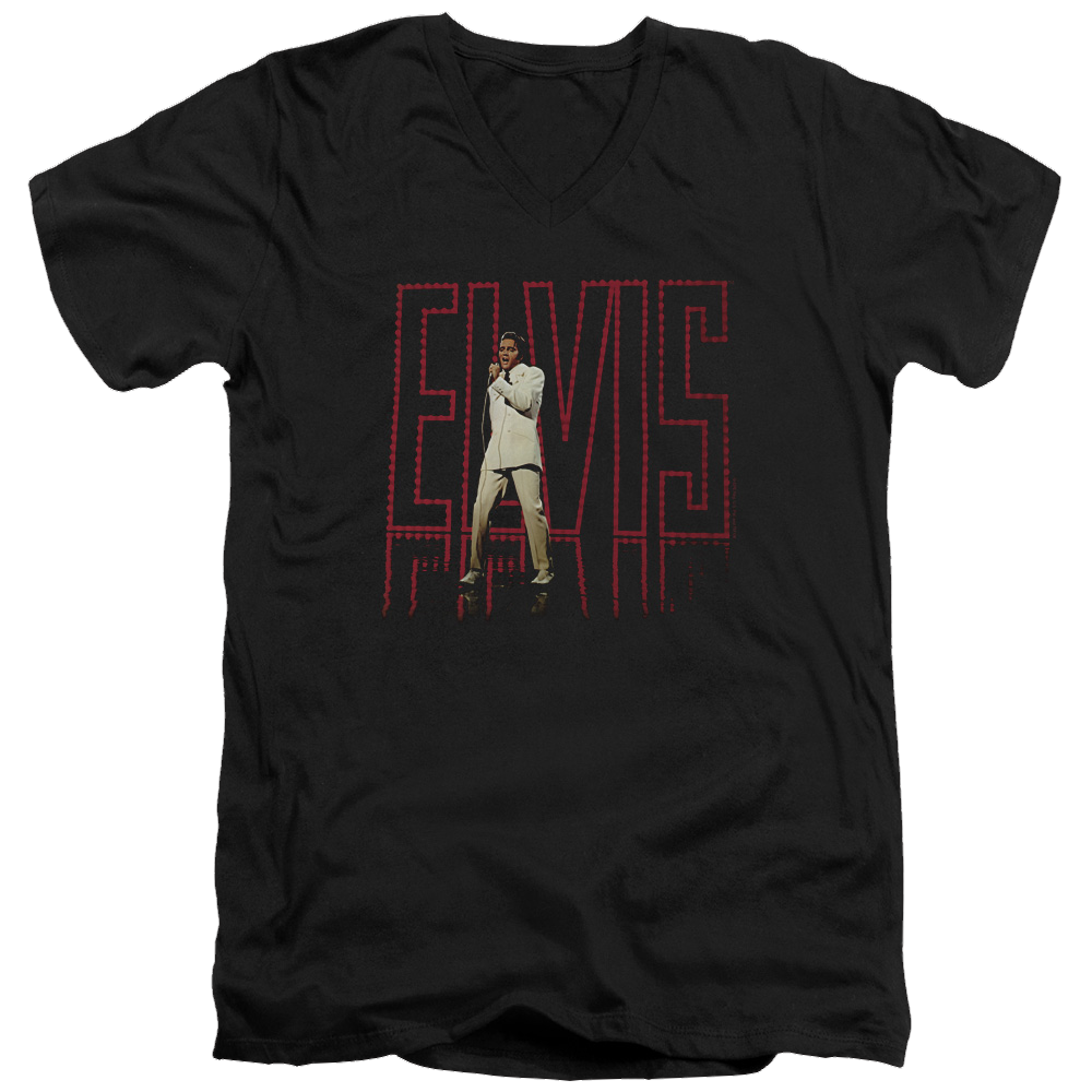 Elvis Presley Elvis 68 Album - Men's V-Neck T-Shirt Men's V-Neck T-Shirt Elvis Presley