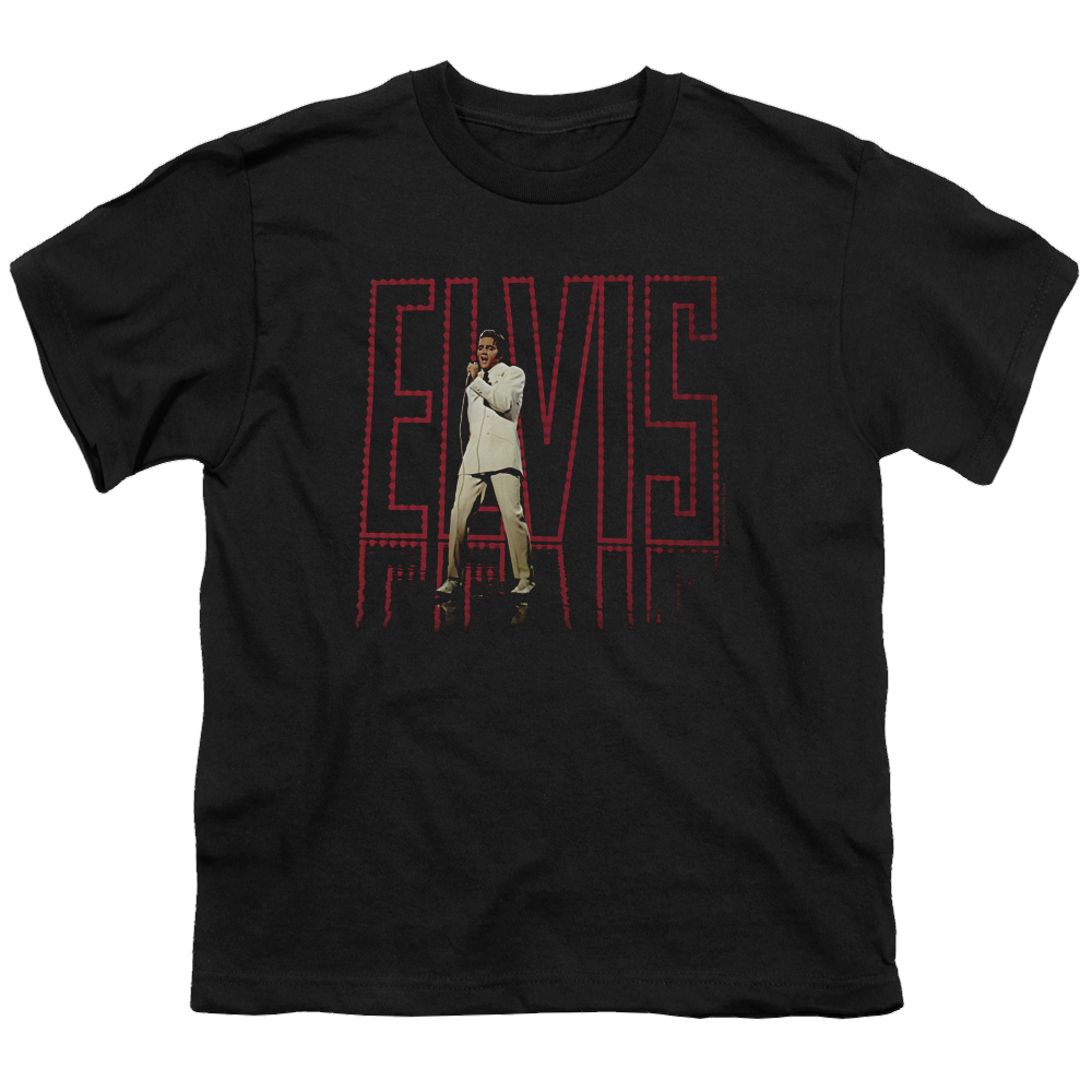 Elvis Presley Elvis 68 Album - Youth T-Shirt (Ages 8-12) Youth T-Shirt (Ages 8-12) Elvis Presley