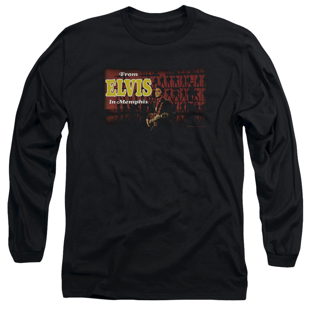 Elvis Presley From Elvis In Memphis - Men's Long Sleeve T-Shirt Men's Long Sleeve T-Shirt Elvis Presley