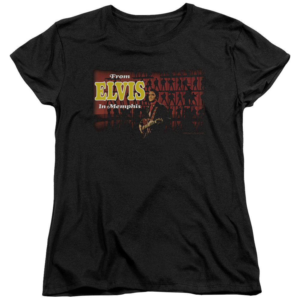 Elvis Presley From Elvis In Memphis - Women's T-Shirt Women's T-Shirt Elvis Presley