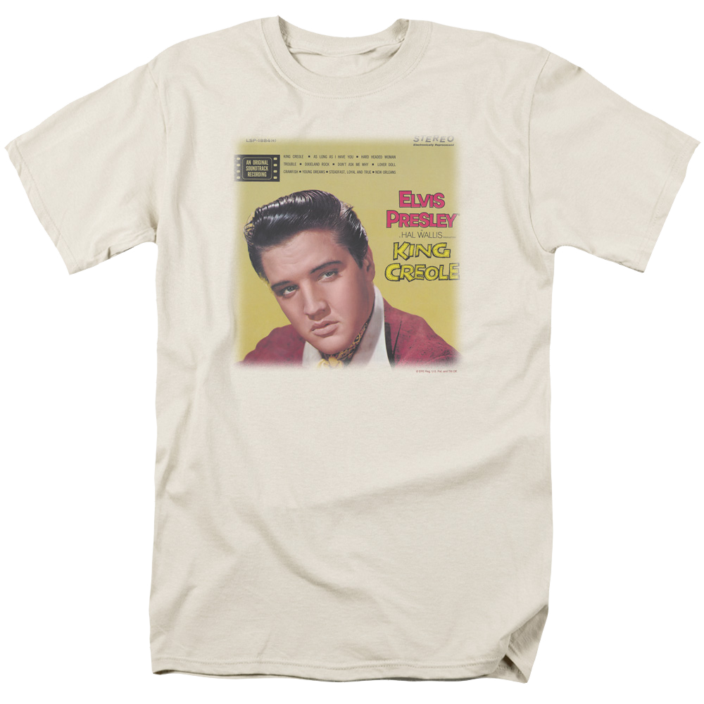 Elvis Presley King Creole Soundtrack - Men's Regular Fit T-Shirt Men's Regular Fit T-Shirt Elvis Presley