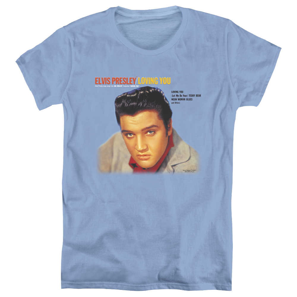 Elvis Presley Loving You Soundtrack - Women's T-Shirt Women's T-Shirt Elvis Presley