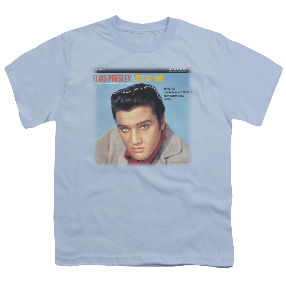 Elvis Presley Loving You Soundtrack - Youth T-Shirt (Ages 8-12) Youth T-Shirt (Ages 8-12) Elvis Presley