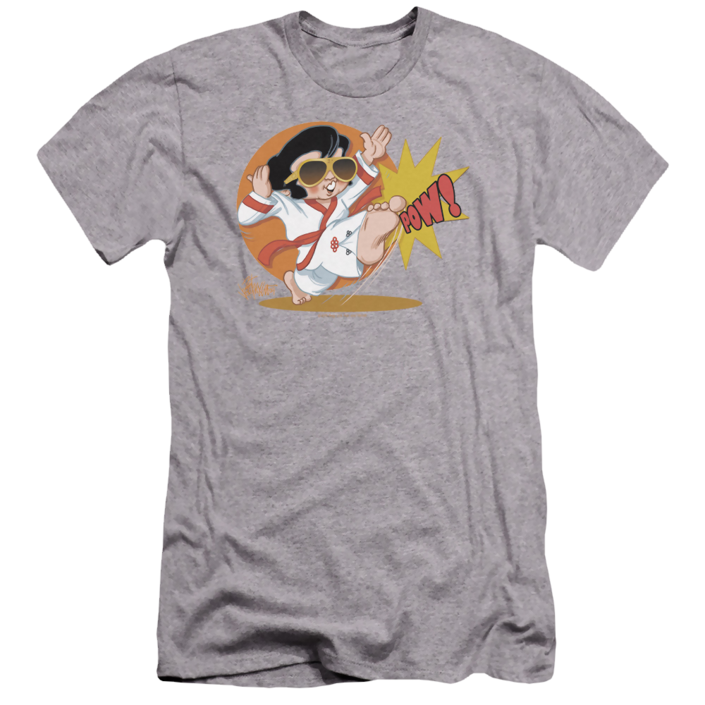 Elvis Presley Karate King - Men's Premium Slim Fit T-Shirt Men's Premium Slim Fit T-Shirt Elvis Presley