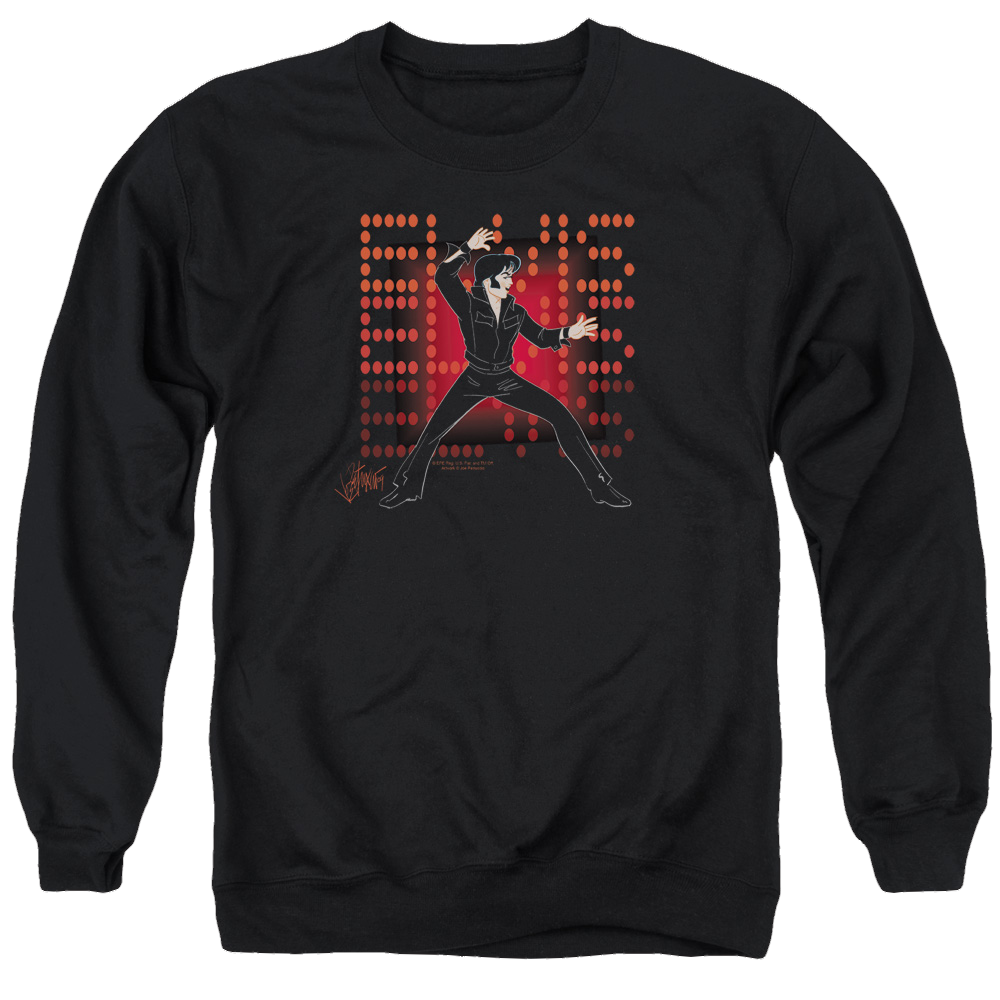 Elvis Presley 69 Anime - Men's Crewneck Sweatshirt Men's Crewneck Sweatshirt Elvis Presley