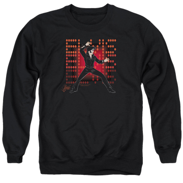Elvis Presley 69 Anime - Men's Crewneck Sweatshirt Men's Crewneck Sweatshirt Elvis Presley