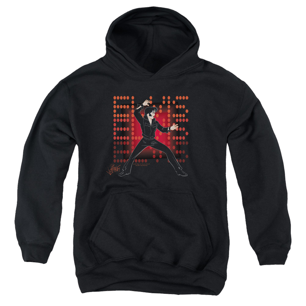 Elvis Presley 69 Anime - Youth Hoodie (Ages 8-12) Youth Hoodie (Ages 8-12) Elvis Presley