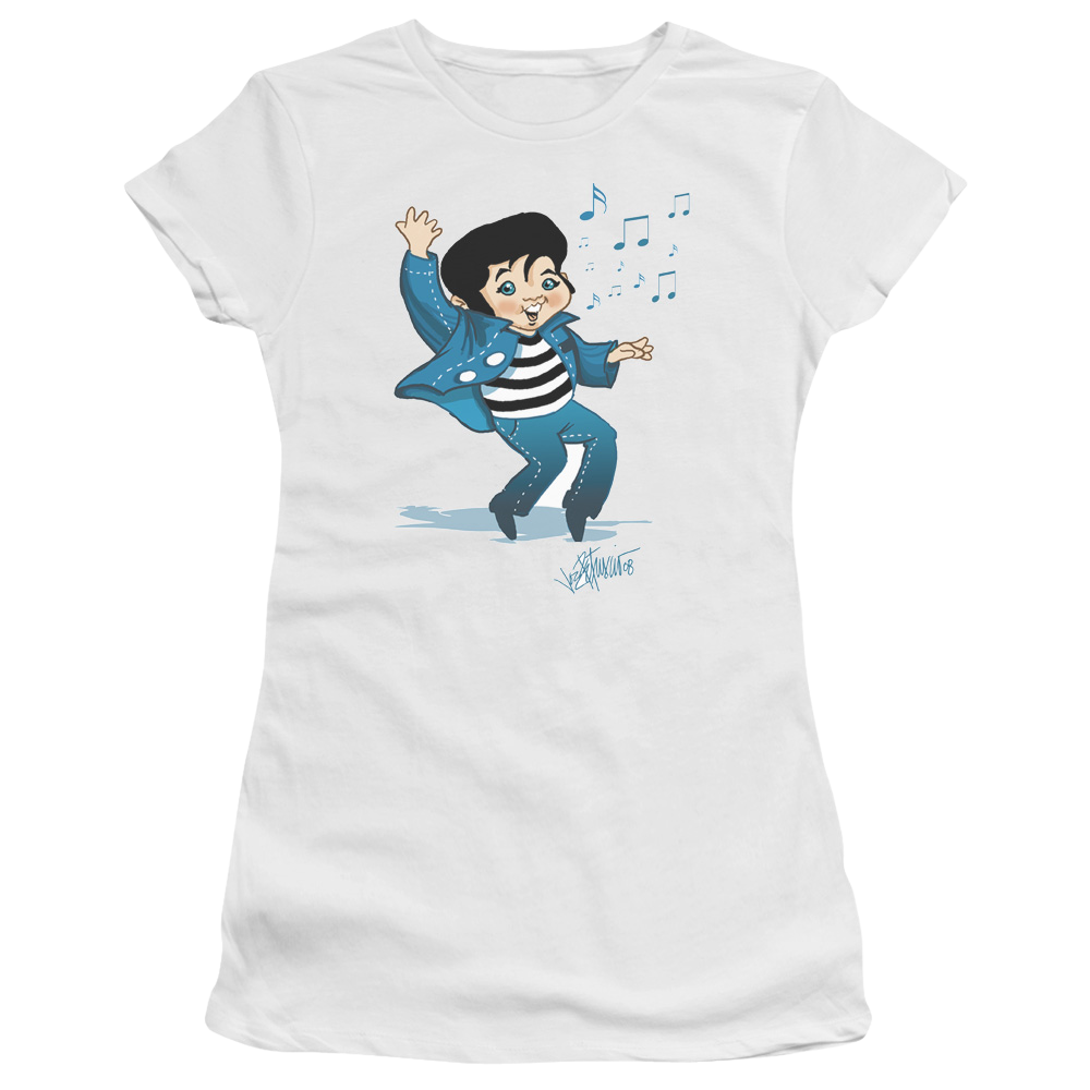 Elvis Presley Lil Jailbird - Juniors T-Shirt Juniors T-Shirt Elvis Presley