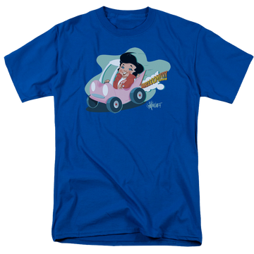 Royal men's regular fit t-shirt with Elvis Presley Speedway graphic