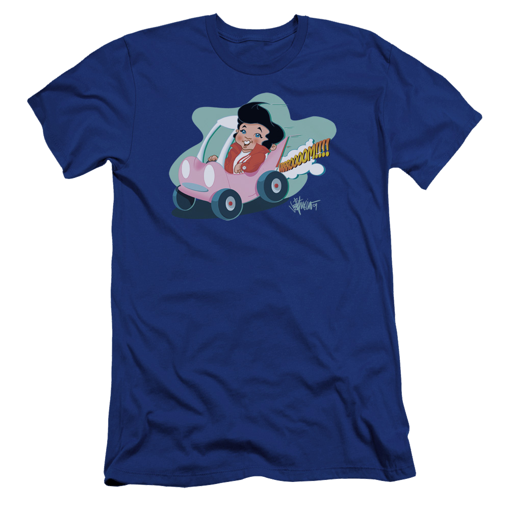 Elvis Presley Speedway - Men's Premium Slim Fit T-Shirt Men's Premium Slim Fit T-Shirt Elvis Presley