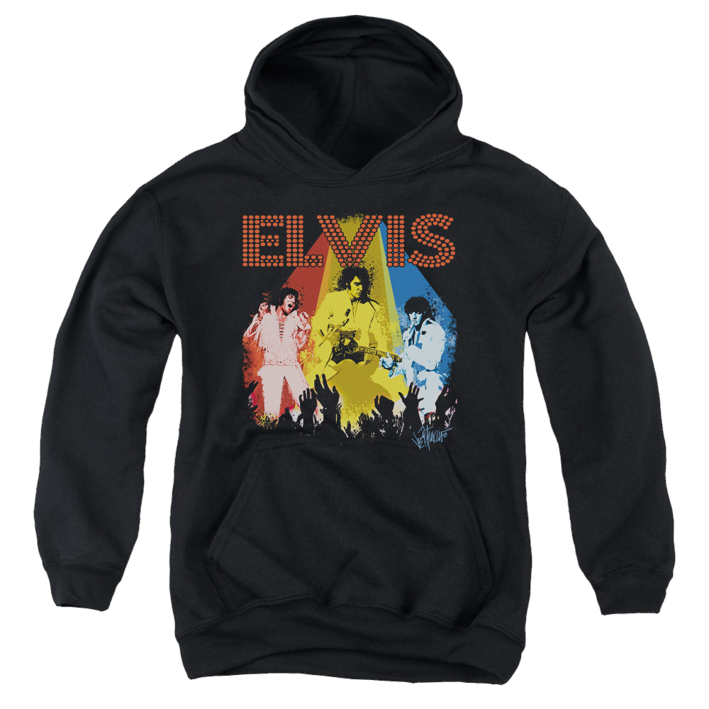 Elvis Presley Vegas Remembered - Youth Hoodie (Ages 8-12) Youth Hoodie (Ages 8-12) Elvis Presley