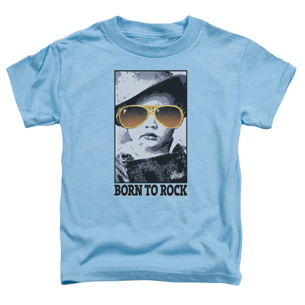 Elvis Presley Born To Rock - Toddler T-Shirt Toddler T-Shirt Elvis Presley