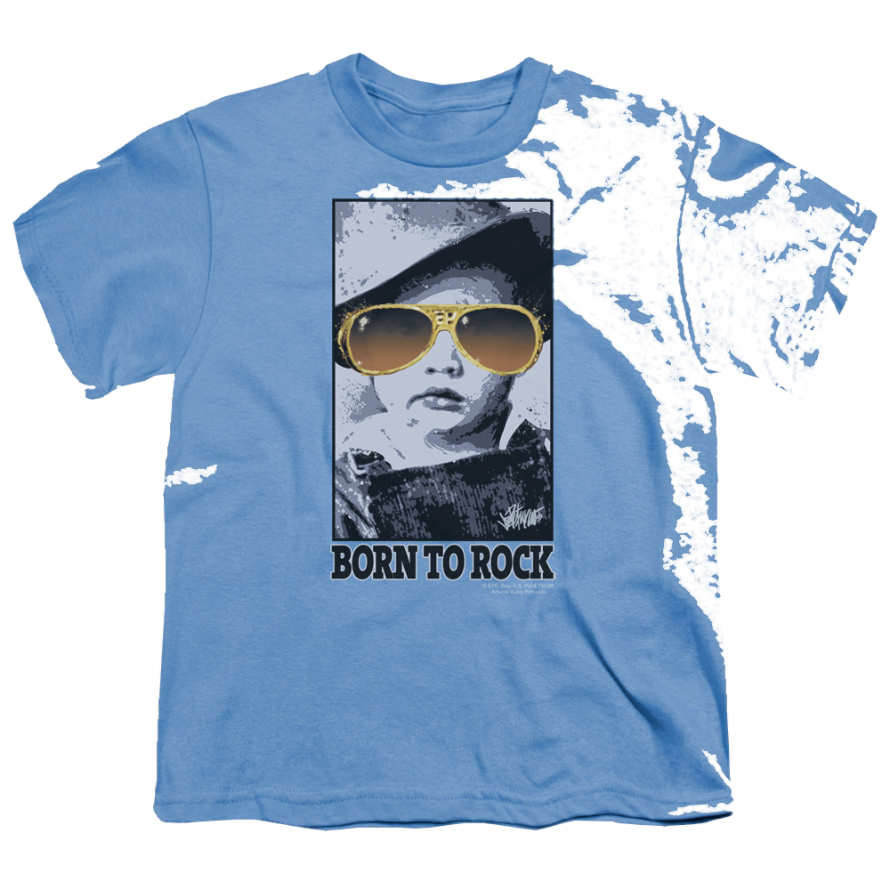 Elvis Presley Born To Rock - Youth T-Shirt (Ages 8-12) Youth T-Shirt (Ages 8-12) Elvis Presley