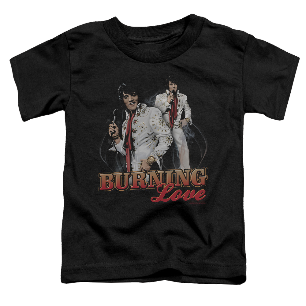 Elvis Presley Burning Love - Toddler T-Shirt Toddler T-Shirt Elvis Presley