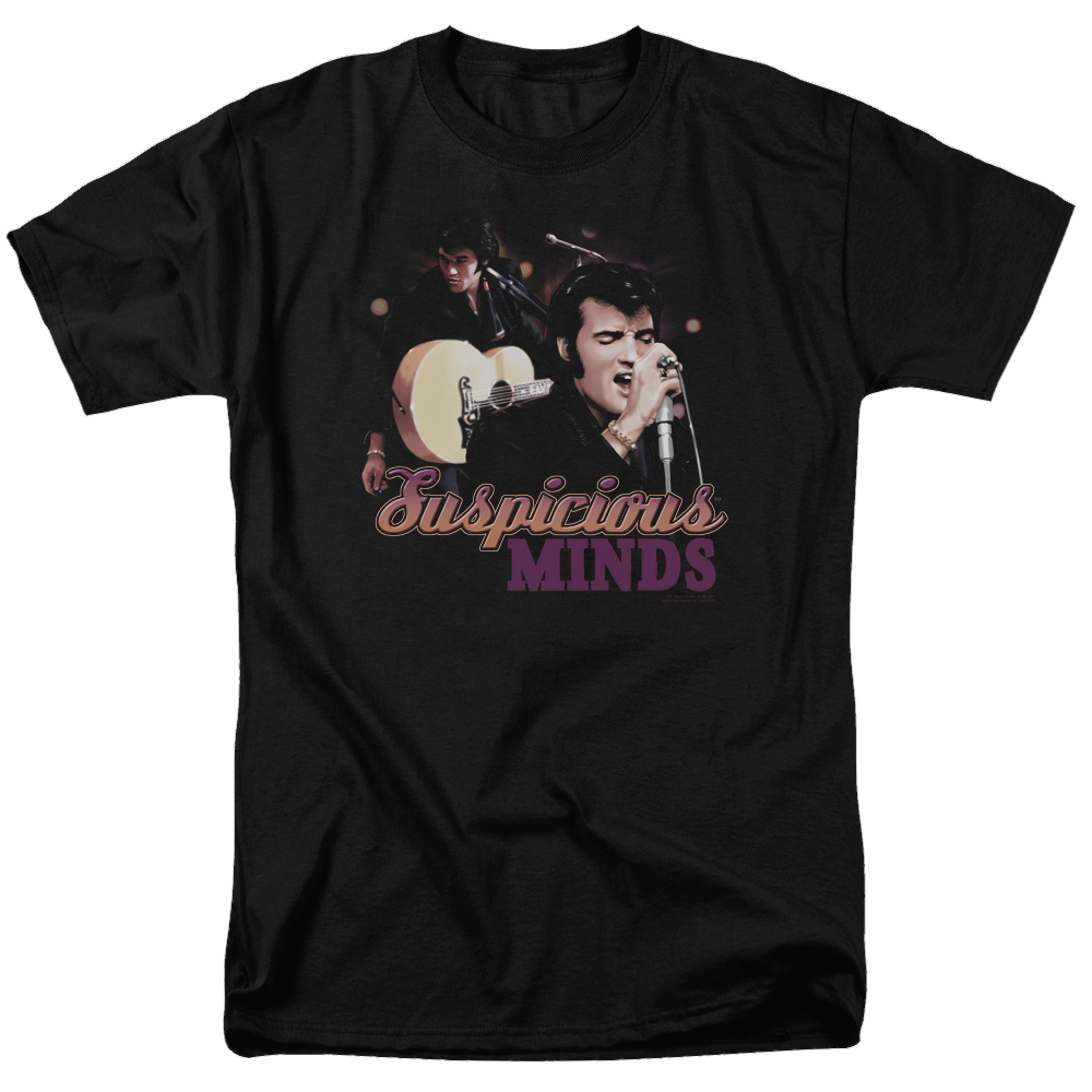 Elvis Presley Suspicious Minds - Men's Regular Fit T-Shirt Men's Regular Fit T-Shirt Elvis Presley