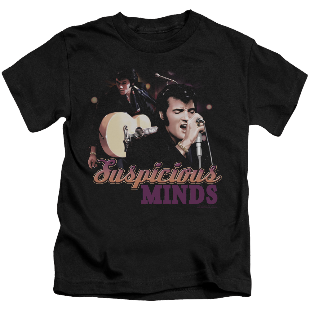 Elvis Presley Suspicious Minds - Kid's T-Shirt (Ages 4-7) Kid's T-Shirt (Ages 4-7) Elvis Presley