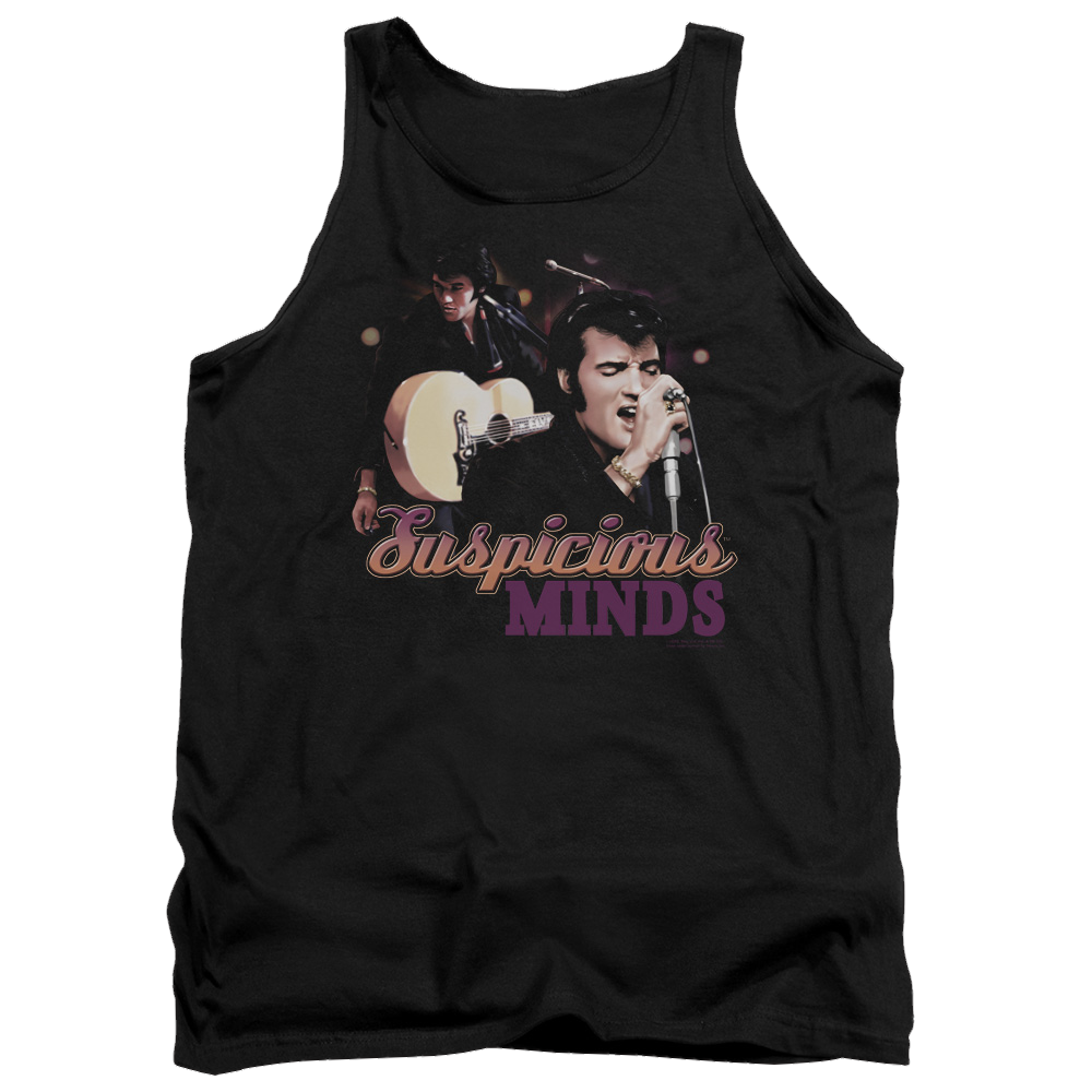 Elvis Presley Suspicious Minds Men's Tank Men's Tank Elvis Presley