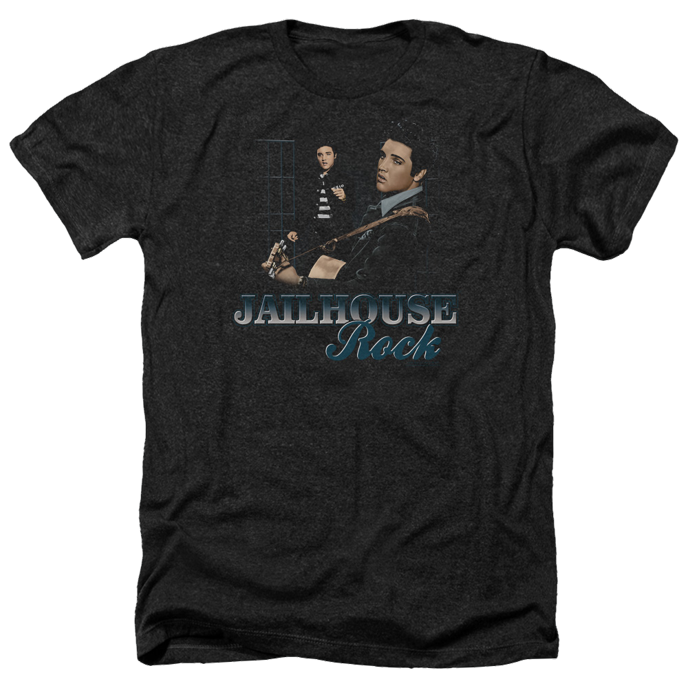 Elvis Presley Jailhouse Rock - Men's Heather T-Shirt Men's Heather T-Shirt Elvis Presley