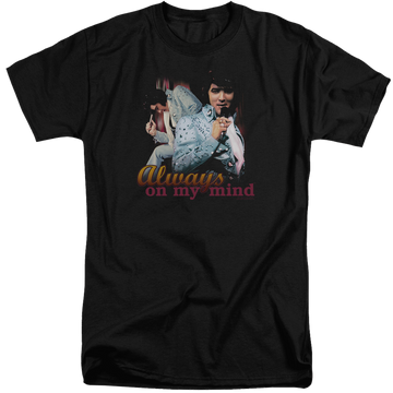 Elvis Presley Always On My Mind - Men's Tall Fit T-Shirt Men's Tall Fit T-Shirt Elvis Presley